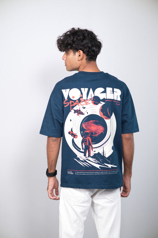 Voyager Space Unisex Premium Oversized T-shirt