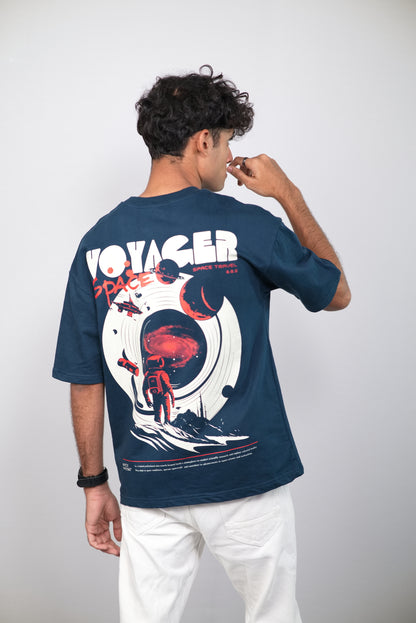 Voyager Space Unisex Premium Oversized T-shirt