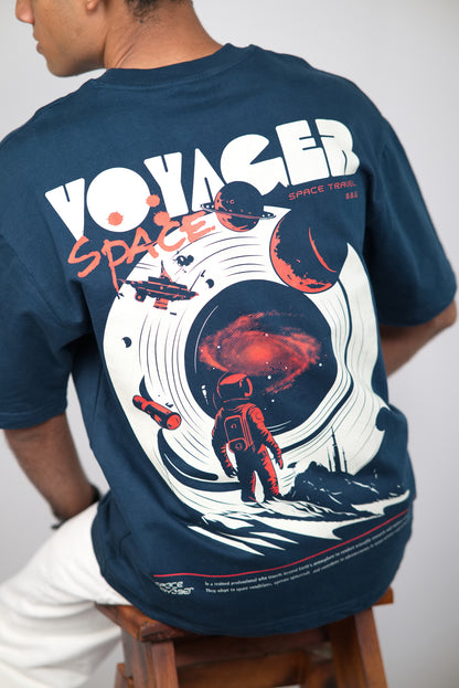 Voyager Space Unisex Premium Oversized T-shirt