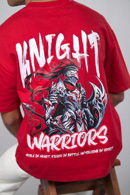 Knight Warrior Unisex Premium Oversized T-shirts