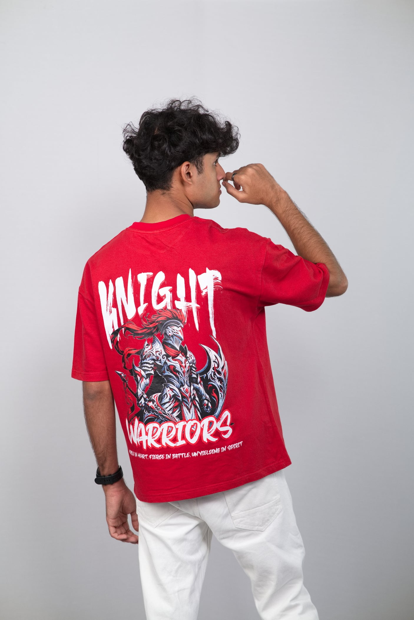 Knight Warrior Unisex Premium Oversized T-shirts