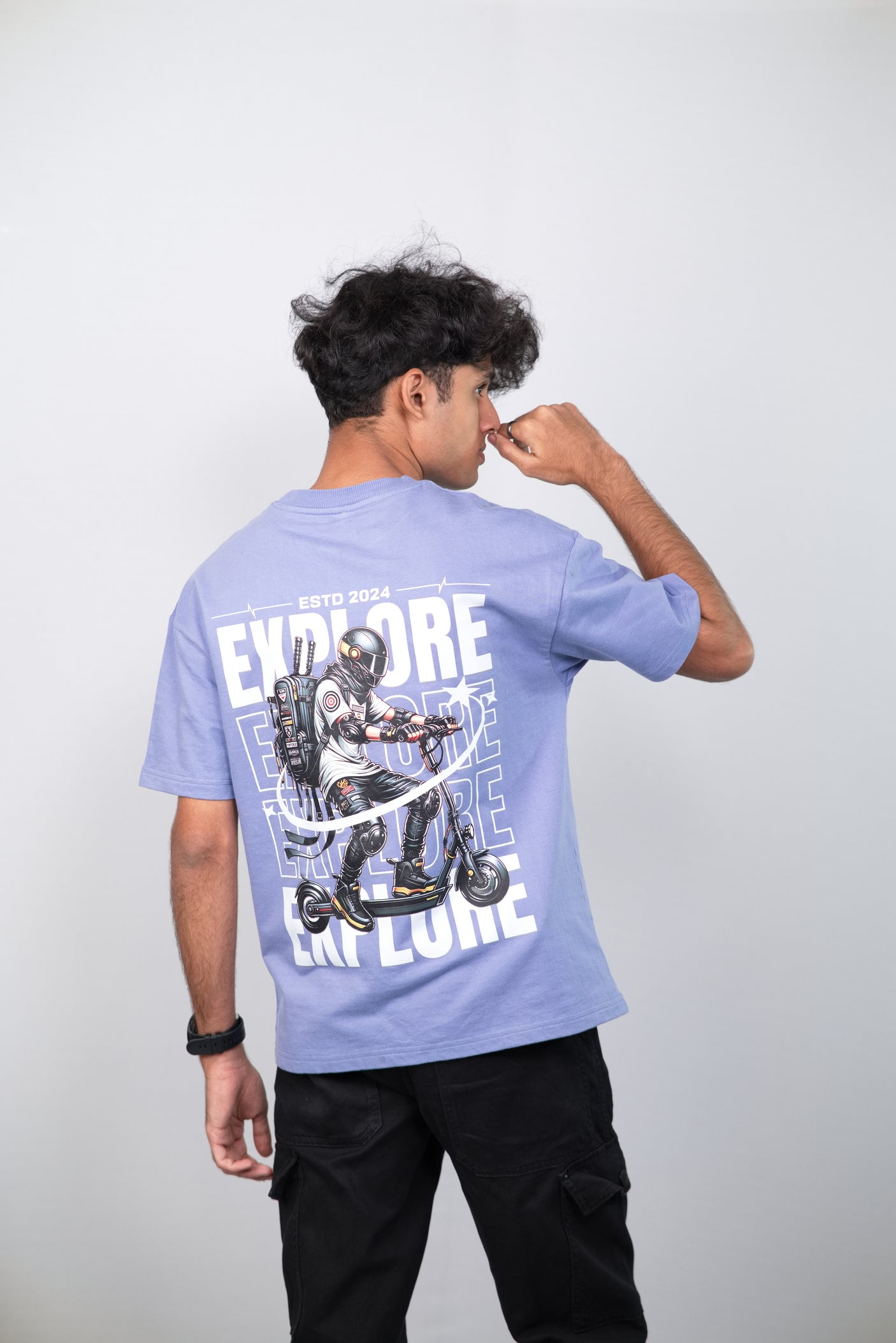 Explore Unisex  Premium Oversized T-shirt