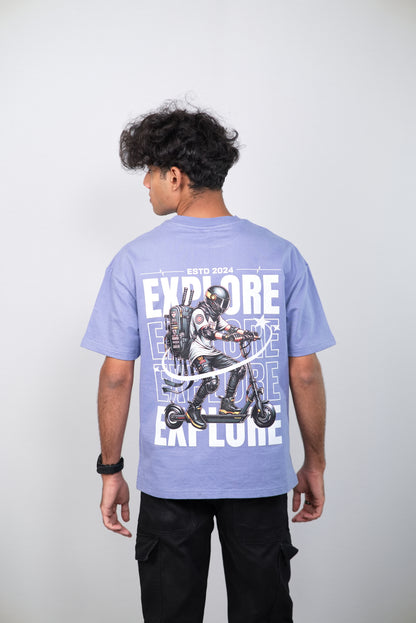 Explore Unisex  Premium Oversized T-shirt