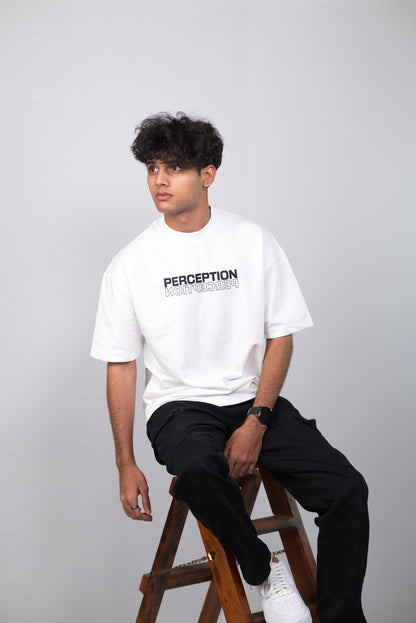 Perception Unisex Minimalistic Oversized T-shirt