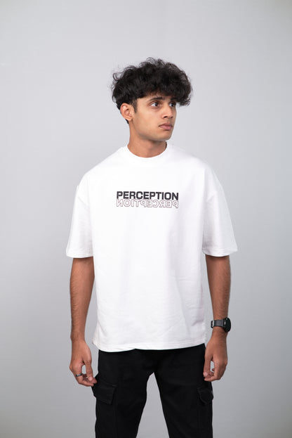 Perception Unisex Minimalistic Oversized T-shirt