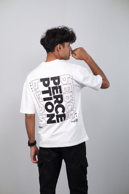 Perception Unisex Minimalistic Oversized T-shirt